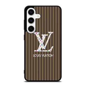 LOUS VUITTON LOGO LV BROWN STRIPES ICON Samsung Galaxy S24 Case Cover LOUS VUITTON LOGO LV BROWN STRIPES ICON Samsung Galaxy S24 Case Cover