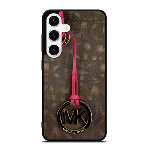MICHAEL KORS MK PINK BROWN Samsung Galaxy S24 Case Cover MICHAEL KORS MK PINK BROWN Samsung Galaxy S24 Case Cover