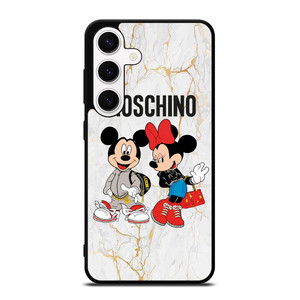 MOSCHINO MICKEY MINNIE MOUSE Samsung Galaxy S24 Case Cover