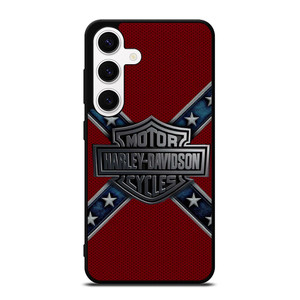 MOTORCYCLE HARLEY DAVIDSON LOGO RED Samsung Galaxy S24 Case Cover