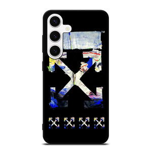 OFF WHITE ABSTRACT ART LOGO Samsung Galaxy S24 Case Cover OFF WHITE ABSTRACT ART LOGO Samsung Galaxy S24 Case Cover