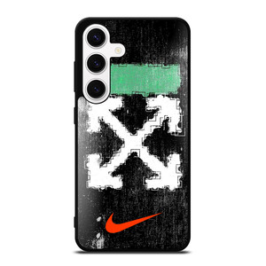 OFF WHITE NIKE LOGO Samsung Galaxy S24 Case Cover