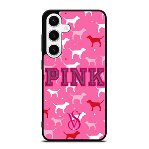 PINK DOG VICTORIA'S SECRET Samsung Galaxy S24 Case Cover PINK DOG VICTORIA'S SECRET Samsung Galaxy S24 Case Cover