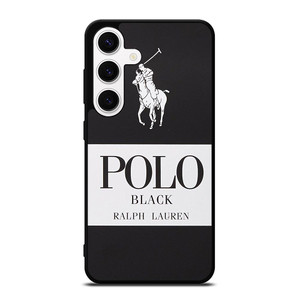 POLO RALPH LAUREN BLACK Samsung Galaxy S24 Case Cover POLO RALPH LAUREN BLACK Samsung Galaxy S24 Case Cover