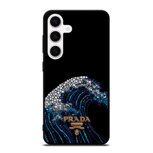 PRADA LOGO DIAMOND WAVE Samsung Galaxy S24 Case Cover PRADA LOGO DIAMOND WAVE Samsung Galaxy S24 Case Cover