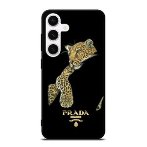 PRADA MILANO LEOPARD Samsung Galaxy S24 Case Cover PRADA MILANO LEOPARD Samsung Galaxy S24 Case Cover