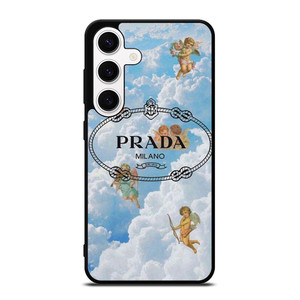 PRADA MILANO LOGO THE ANGELS Samsung Galaxy S24 Case Cover PRADA MILANO LOGO THE ANGELS Samsung Galaxy S24 Case Cover