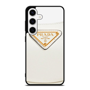 PRADA MILANO LOGO WHITE Samsung Galaxy S24 Case Cover PRADA MILANO LOGO WHITE Samsung Galaxy S24 Case Cover