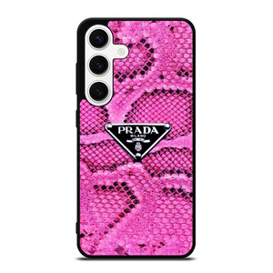 PRADA MILANO PINK SNAKE SKIN Samsung Galaxy S24 Case Cover PRADA MILANO PINK SNAKE SKIN Samsung Galaxy S24 Case Cover