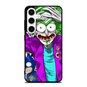 RICK AND MORTY BATMAN JOKER Samsung Galaxy S24 Case Cover RICK AND MORTY BATMAN JOKER Samsung Galaxy S24 Case Cover