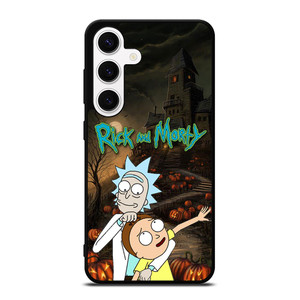RICK AND MORTY HAPPY HALLOWEEN Samsung Galaxy S24 Case Cover RICK AND MORTY HAPPY HALLOWEEN Samsung Galaxy S24 Case Cover