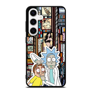 RICK AND MORTY TIMES SQUARE ART Samsung Galaxy S24 Case Cover RICK AND MORTY TIMES SQUARE ART Samsung Galaxy S24 Case Cover