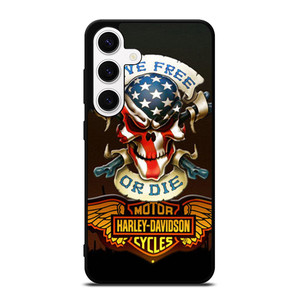 SKULL AND WINGS HARLEY DAVIDSON Samsung Galaxy S24 Case Cover