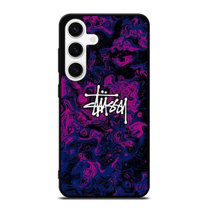 STUSSY PURPLE LOGO Samsung Galaxy S24 Case Cover STUSSY PURPLE LOGO Samsung Galaxy S24 Case Cover