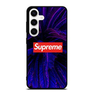 SUPREME GLOWING PALM TREE Samsung Galaxy S24 Case Cover SUPREME GLOWING PALM TREE Samsung Galaxy S24 Case Cover