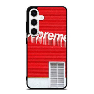 SUPREME MELTED RED HOUSE Samsung Galaxy S24 Case Cover SUPREME MELTED RED HOUSE Samsung Galaxy S24 Case Cover