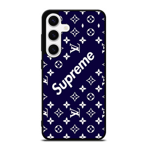 SUPREME NAVY PATTREN Samsung Galaxy S24 Case Cover SUPREME NAVY PATTREN Samsung Galaxy S24 Case Cover