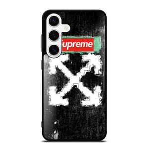 SUPREME OFF WHITE Samsung Galaxy S24 Case Cover SUPREME OFF WHITE Samsung Galaxy S24 Case Cover