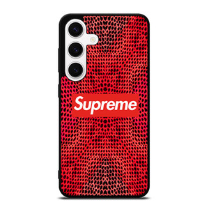 SUPREME RED SNAKE SKIN Samsung Galaxy S24 Case Cover SUPREME RED SNAKE SKIN Samsung Galaxy S24 Case Cover