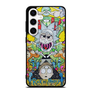 TRIPPY RICK AND MORTY Samsung Galaxy S24 Case Cover TRIPPY RICK AND MORTY Samsung Galaxy S24 Case Cover