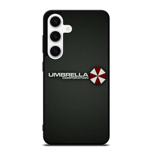 UMBRELLA CORPORATION LOGO CARBON Samsung Galaxy S24 Case Cover UMBRELLA CORPORATION LOGO CARBON Samsung Galaxy S24 Case Cover