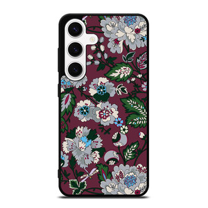 VERA BRADLEY BORDEAUX BLOOMS Samsung Galaxy S24 Case Cover VERA BRADLEY BORDEAUX BLOOMS Samsung Galaxy S24 Case Cover