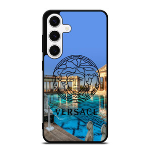 VERSACE LOGO POOL PALACE Samsung Galaxy S24 Case Cover VERSACE LOGO POOL PALACE Samsung Galaxy S24 Case Cover