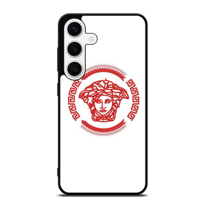 VERSACE LOGO RED EMBROIDERY ICON Samsung Galaxy S24 Case Cover VERSACE LOGO RED EMBROIDERY ICON Samsung Galaxy S24 Case Cover