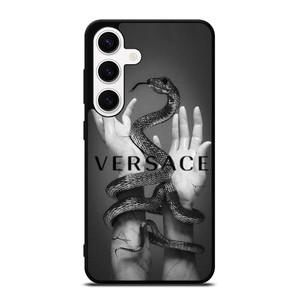 VERSACE LOGO SNAKE AND HANDS Samsung Galaxy S24 Case Cover