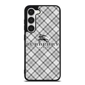 BURBERRY ICON GRAY PATTERN Samsung Galaxy S23 Case Cover BURBERRY ICON GRAY PATTERN Samsung Galaxy S23 Case Cover