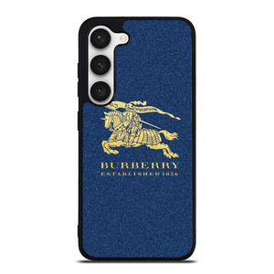 BURBERRY JEANS FABRIC LOGO Samsung Galaxy S23 Case Cover BURBERRY JEANS FABRIC LOGO Samsung Galaxy S23 Case Cover