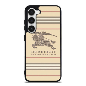 BURBERRY LOGO ICON PATTERN Samsung Galaxy S23 Case Cover BURBERRY LOGO ICON PATTERN Samsung Galaxy S23 Case Cover