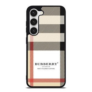 BURBERRY LONDON PATTERN LOGO Samsung Galaxy S23 Case Cover BURBERRY LONDON PATTERN LOGO Samsung Galaxy S23 Case Cover