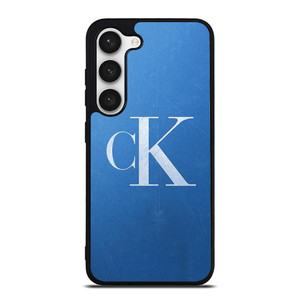 CALVIN KLEIN CK LOGO BLUE Samsung Galaxy S23 Case Cover CALVIN KLEIN CK LOGO BLUE Samsung Galaxy S23 Case Cover