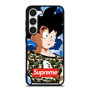 CAMO GOHAN BAPE SUPREME Samsung Galaxy S23 Case Cover CAMO GOHAN BAPE SUPREME Samsung Galaxy S23 Case Cover