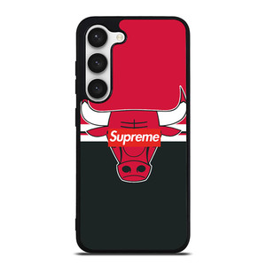 CHICAGO BULLS SUPREME LOGO Samsung Galaxy S23 Case Cover CHICAGO BULLS SUPREME LOGO Samsung Galaxy S23 Case Cover