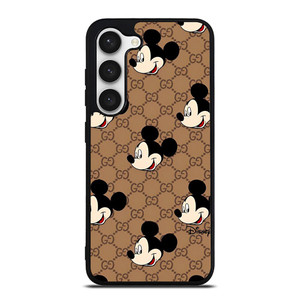 COACH MICKEY MOUSE BROWN Samsung Galaxy S23 Case Cover COACH MICKEY MOUSE BROWN Samsung Galaxy S23 Case Cover