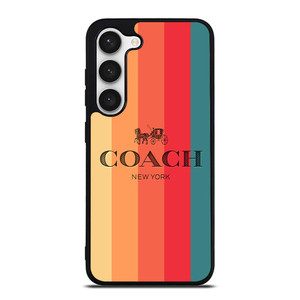 COACH NEW YORK ICON STRIPE Samsung Galaxy S23 Case Cover COACH NEW YORK ICON STRIPE Samsung Galaxy S23 Case Cover