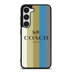 COACH NEW YORK STRIPE ICON Samsung Galaxy S23 Case Cover COACH NEW YORK STRIPE ICON Samsung Galaxy S23 Case Cover