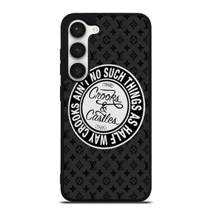 CROOKS AND CASTLES LOUIS VUITTON Samsung Galaxy S23 Case Cover CROOKS AND CASTLES LOUIS VUITTON Samsung Galaxy S23 Case Cover