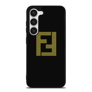 FENDI GOLDEN EMBLEM Samsung Galaxy S23 Case Cover FENDI GOLDEN EMBLEM Samsung Galaxy S23 Case Cover