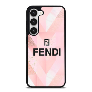 FENDI LOGO PINK Samsung Galaxy S23 Case Cover FENDI LOGO PINK Samsung Galaxy S23 Case Cover