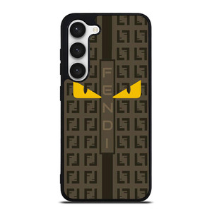 FENDI PARIS EYES PATTERN Samsung Galaxy S23 Case Cover FENDI PARIS EYES PATTERN Samsung Galaxy S23 Case Cover