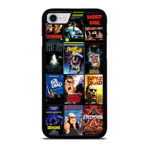 HORROR MOVIES POSTER COLLAGE iPhone SE 2022 Case Cover HORROR MOVIES POSTER COLLAGE iPhone SE 2022 Case Cover