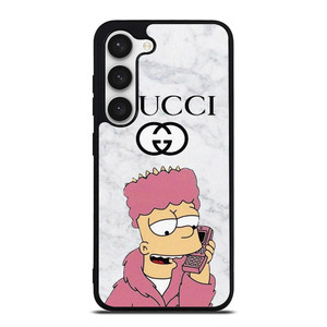 GUCCI BART SIMPSONS MARBLE Samsung Galaxy S23 Case Cover GUCCI BART SIMPSONS MARBLE Samsung Galaxy S23 Case Cover