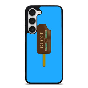 GUCCI LOGO CHOCOLATE ICE CREAM Samsung Galaxy S23 Case Cover GUCCI LOGO CHOCOLATE ICE CREAM Samsung Galaxy S23 Case Cover
