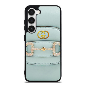 GUCCI LOGO LIGHT BLUE Samsung Galaxy S23 Case Cover GUCCI LOGO LIGHT BLUE Samsung Galaxy S23 Case Cover