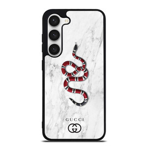 GUCCI LOGO SNAKE MARBLE Samsung Galaxy S23 Case Cover GUCCI LOGO SNAKE MARBLE Samsung Galaxy S23 Case Cover