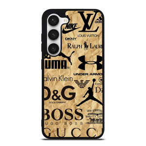 GUCCI NIKE VERSACE LOUIS VUITTON LV DIOR GOLDEN LOGO Samsung Galaxy S23 Case Cover GUCCI NIKE VERSACE LOUIS VUITTON LV DIOR GOLDEN LOGO Samsung Galaxy S23 Case Cover