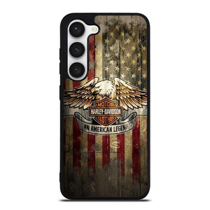 HARLEY DAVIDSON AMERICAN LEGEND WOODEN LOGO Samsung Galaxy S23 Case Cover HARLEY DAVIDSON AMERICAN LEGEND WOODEN LOGO Samsung Galaxy S23 Case Cover